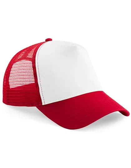 Junior Snapback Trucker - Classic Red/White