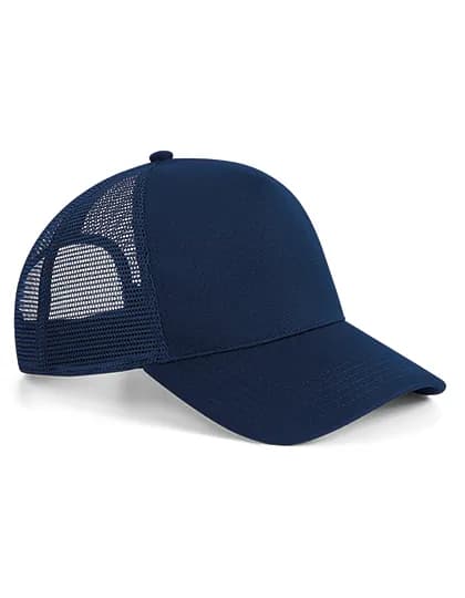 Microknit Snapback Trucker - French Navy