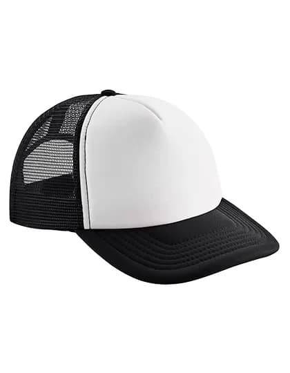 Junior Vintage Snapback Trucker - Black/White