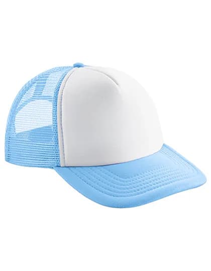 Junior Vintage Snapback Trucker - Sky Blue/White
