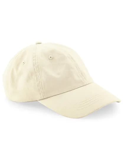 Organic Cotton 6 Panel Dad Cap - Natural