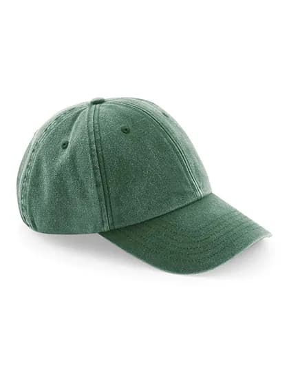 Low Profile Vintage Cap - Vintage Bottle Green