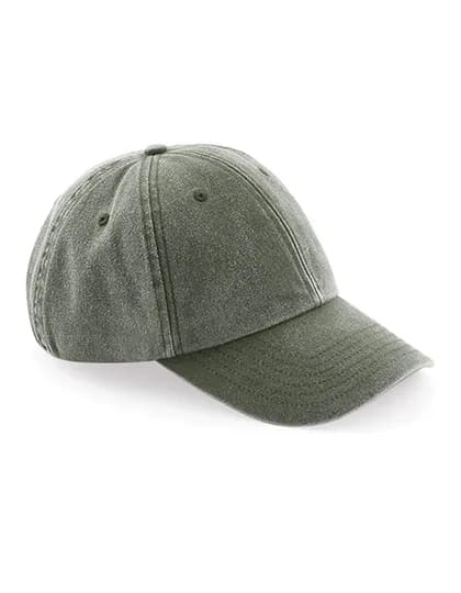 Low Profile Vintage Cap - Vintage Olive
