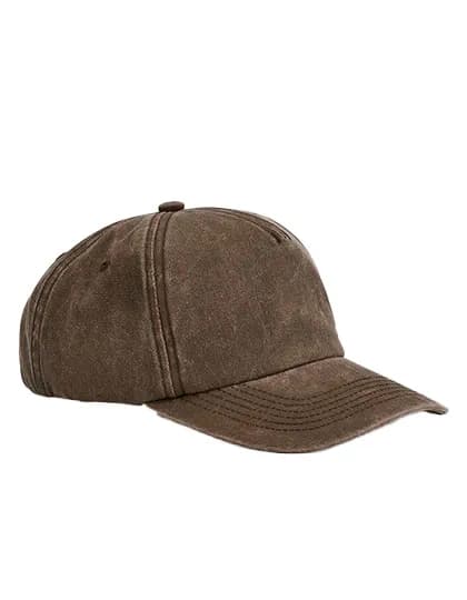 Relaxed 5 Panel Vintage Cap - Vintage Brown