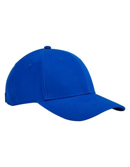 EarthAware® Junior Classic Organic Cotton 6 Panel Cap - Bright Royal