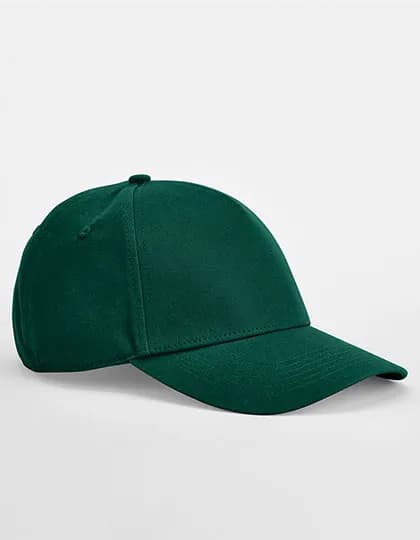 EarthAware® Classic Organic Cotton 5 Panel Cap - Bottle Green