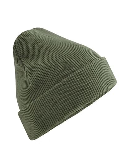 Organic Cotton Original Cuffed Beanie - Olive Green