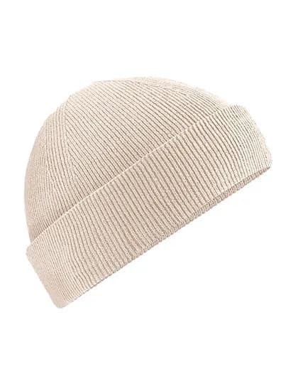 Organic Cotton Fisherman Beanie - Almond