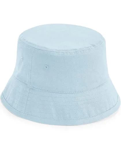 Junior Organic Cotton Bucket Hat - Powder Blue