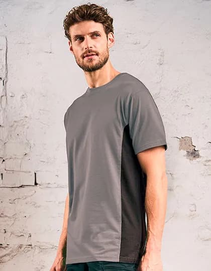 Unisex Contrast-T - Steel Grey/Charcoal (Solid)