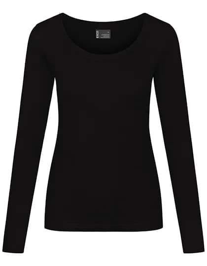 Women´s T-Shirt Long Sleeve - Black