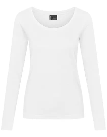 Women´s T-Shirt Long Sleeve - White