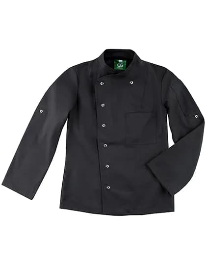 Ladies´ Chef Jacket Turin GreeNature - Black
