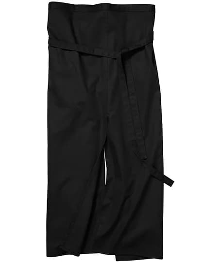 Slit Apron Milano 100 x 100 cm - Black