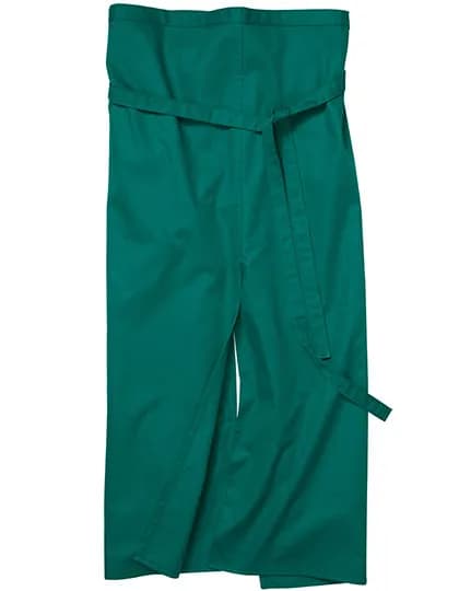 Slit Apron Milano 100 x 100 cm - Bottle Green