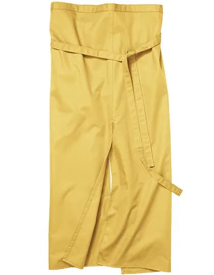 Slit Apron Milano 100 x 100 cm - Curry