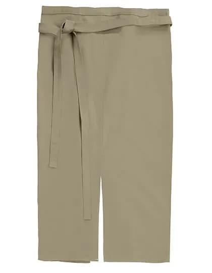 Slit Apron Milano 80 x 100 cm - Khaki