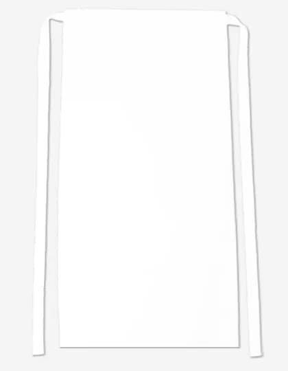 Bistro Apron Roma 80 - White