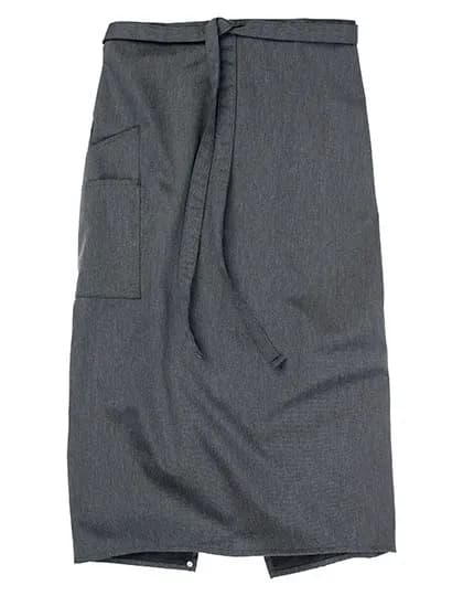 Bistro Apron Macerata - Grey Melange