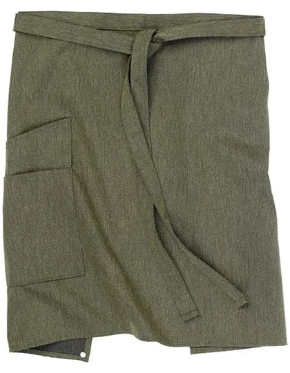 Bistro Apron Vernazza - Green Melange