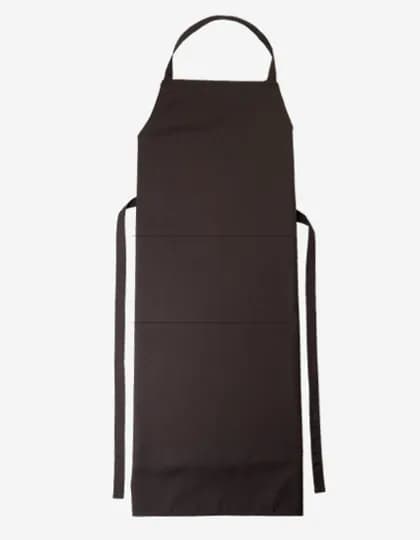 Bib Apron Verona 110 x 75 cm - Chocolate