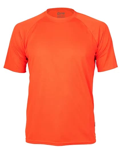 Rainbow Tech Tee - Orange