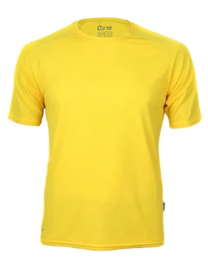 Rainbow Tech Tee - Sun Yellow