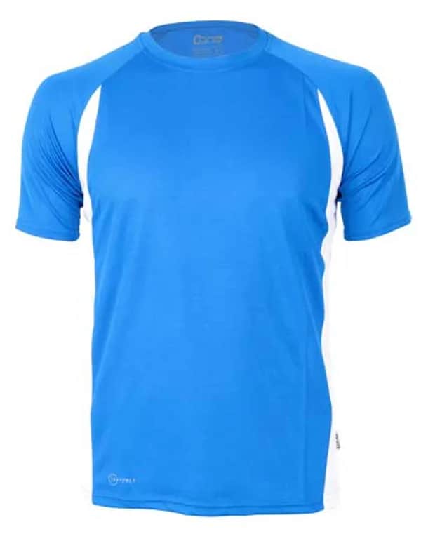 Racer Tech Tee - Royal Blue/White