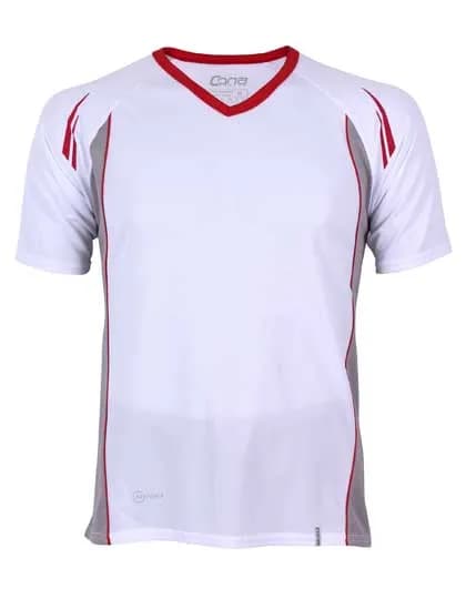 Club Tech Tee - White/Red