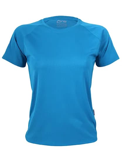 Ladies´ Rainbow Tech Tee - Azure Blue