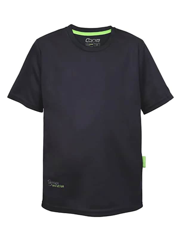 Kids Evolution Tech Tee - Anthracite