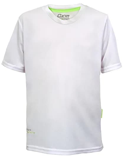 Kids Evolution Tech Tee - White