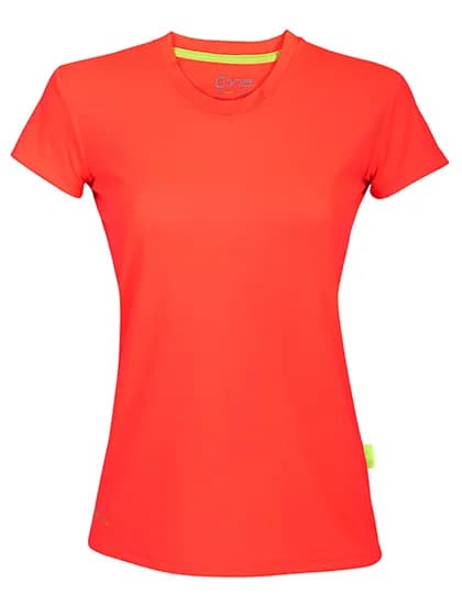 Ladies´ Evolution Tech Tee - Neon Coral