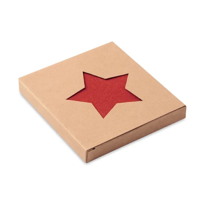 Untersetzer RPET-Filz - STARGUARD - Rot