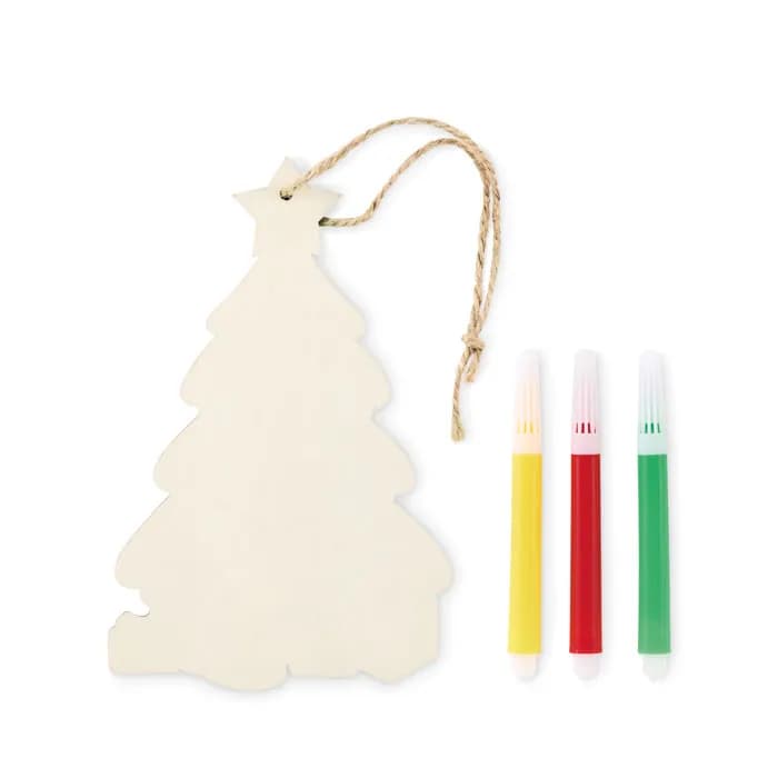 Weihnachtsschmuck Tanne - COLORTREE - Holz