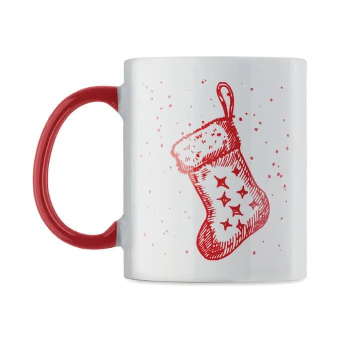 Keramikbecher 300ml - FESTIMUG - Rot