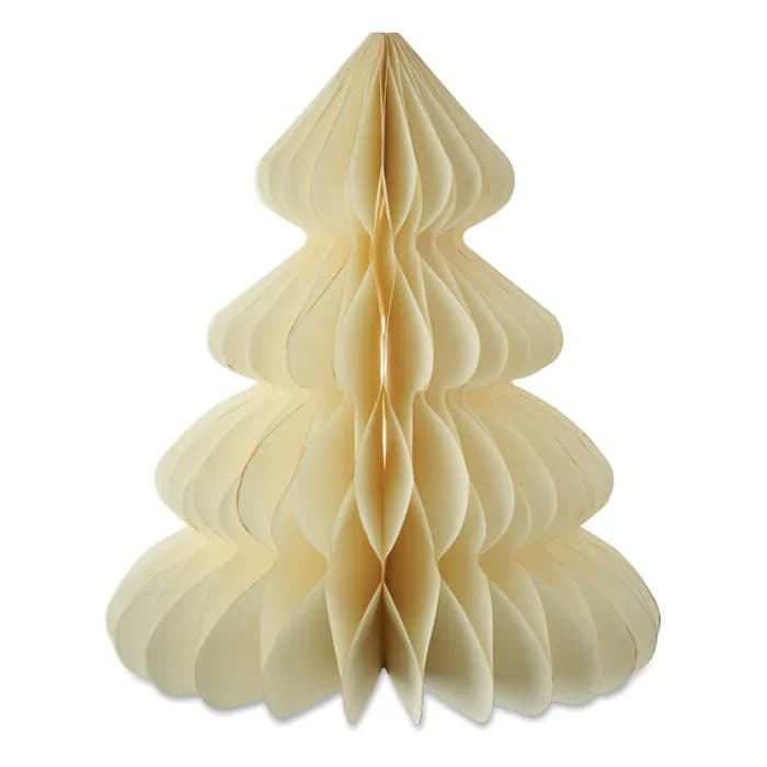 Weihnachtsbaum Papier - HARMOBIG - Beige