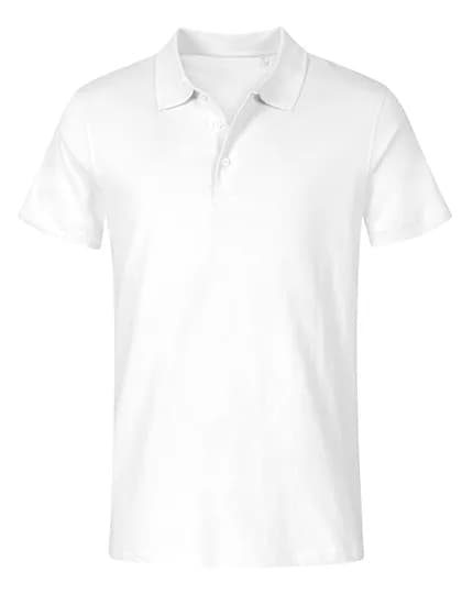 Men´s Jersey Polo - White