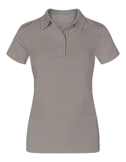 Women´s Jersey Polo - Steel Gray
