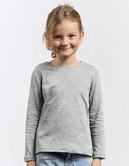 Kid´s Premium-T Longsleeve - Sports Grey (Heather)