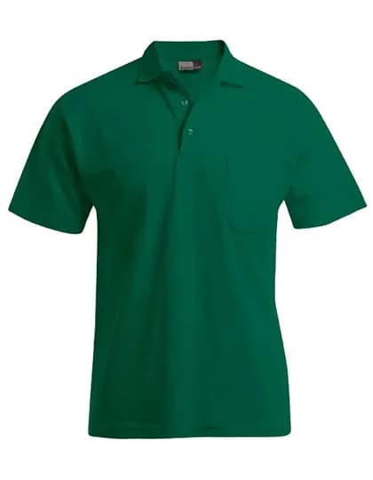 Men´s Heavy Polo Pocket - Forest
