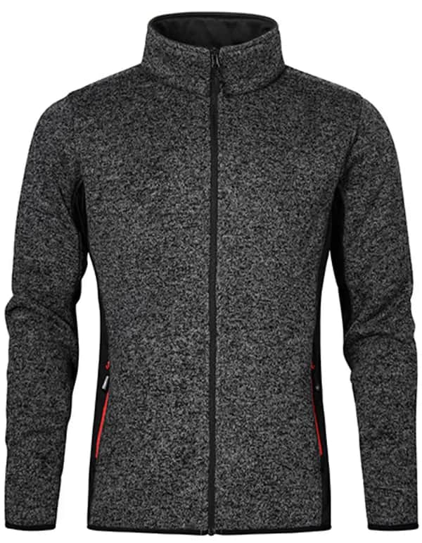 Men´s Knit Jacket Workwear - Heather Graphite