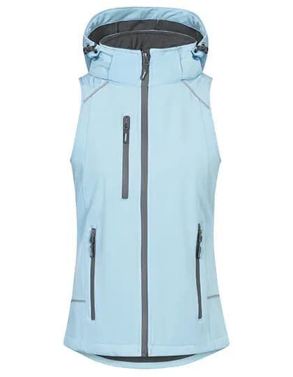 Women´s Softshell Vest - Ice Blue