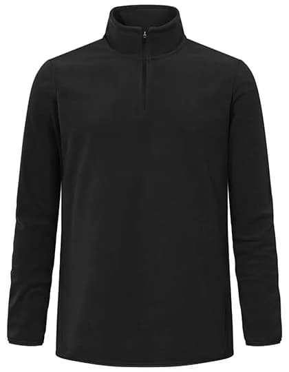 Men´s Recycled Fleece Troyer - Black
