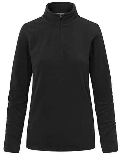 Women´s Recycled Fleece Troyer - Black