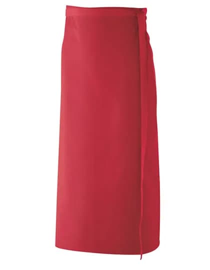 Schürze 100 x 80 cm - Red