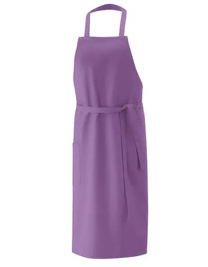 Latzschürze 80 x 100 cm - Purple