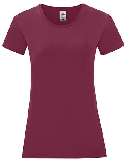 Ladies´ Iconic T - Burgundy