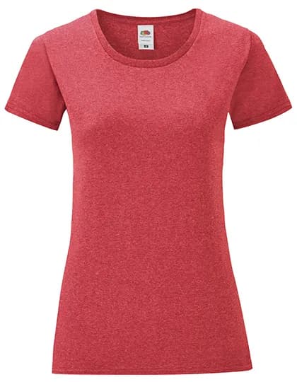 Ladies´ Iconic T - Heather Red