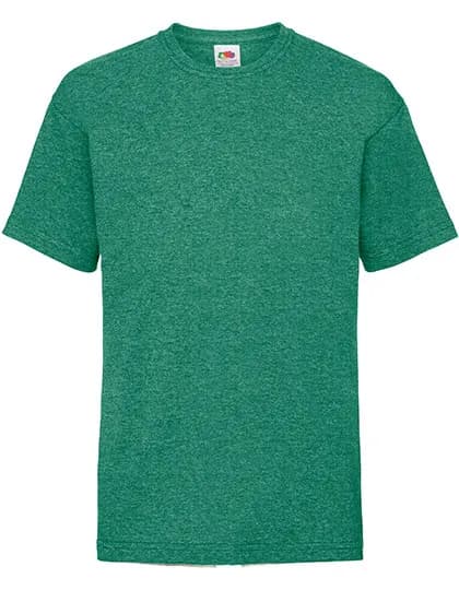 Kids´ Valueweight T - Retro Heather Green